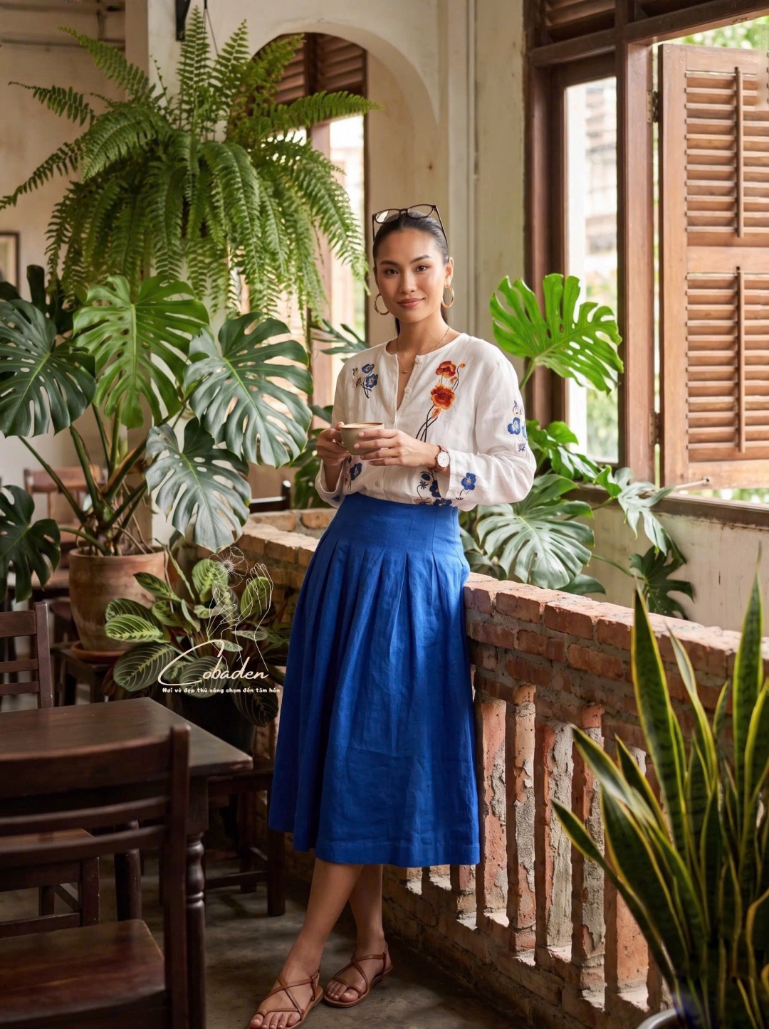 ÁO KIỂU - THÊU TAY
