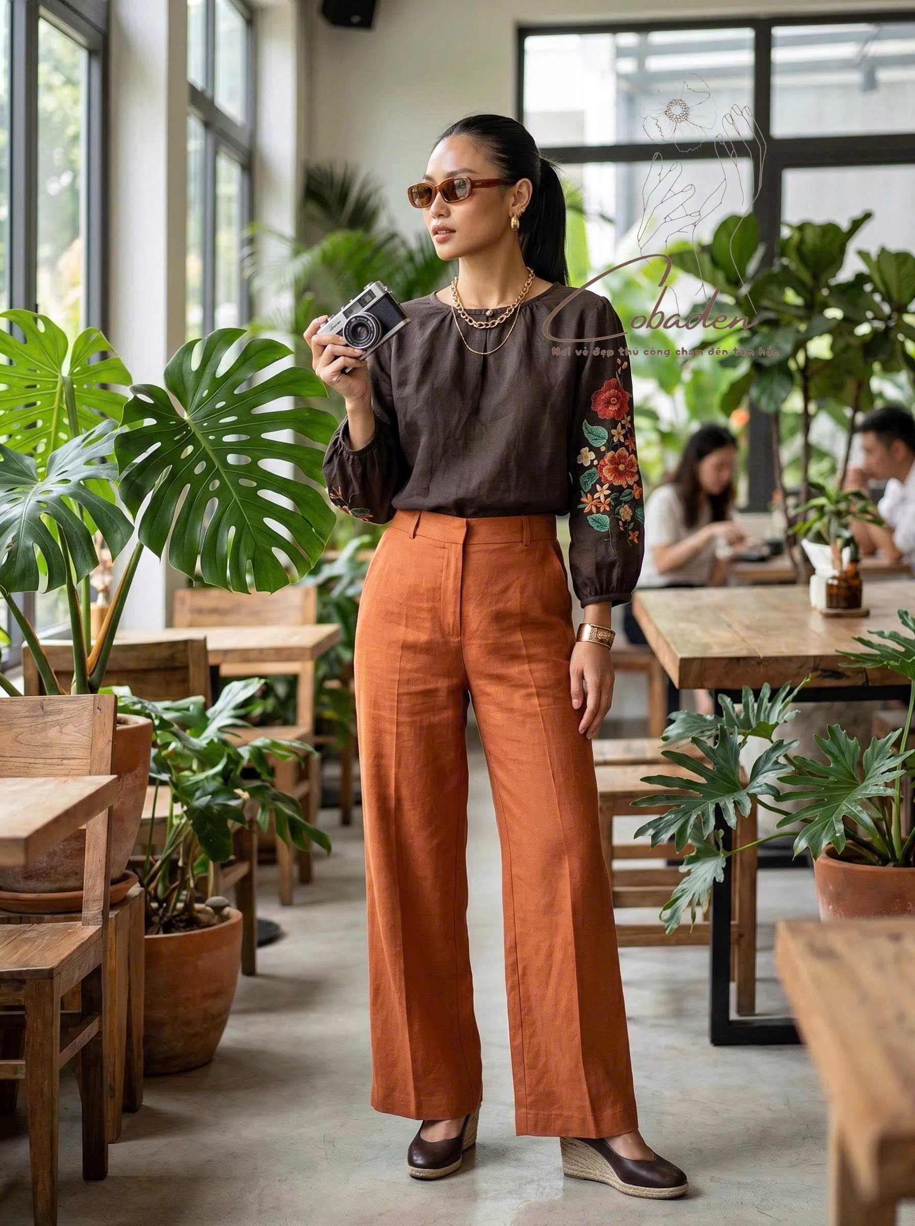 ÁO KIỂU - THÊU TAY