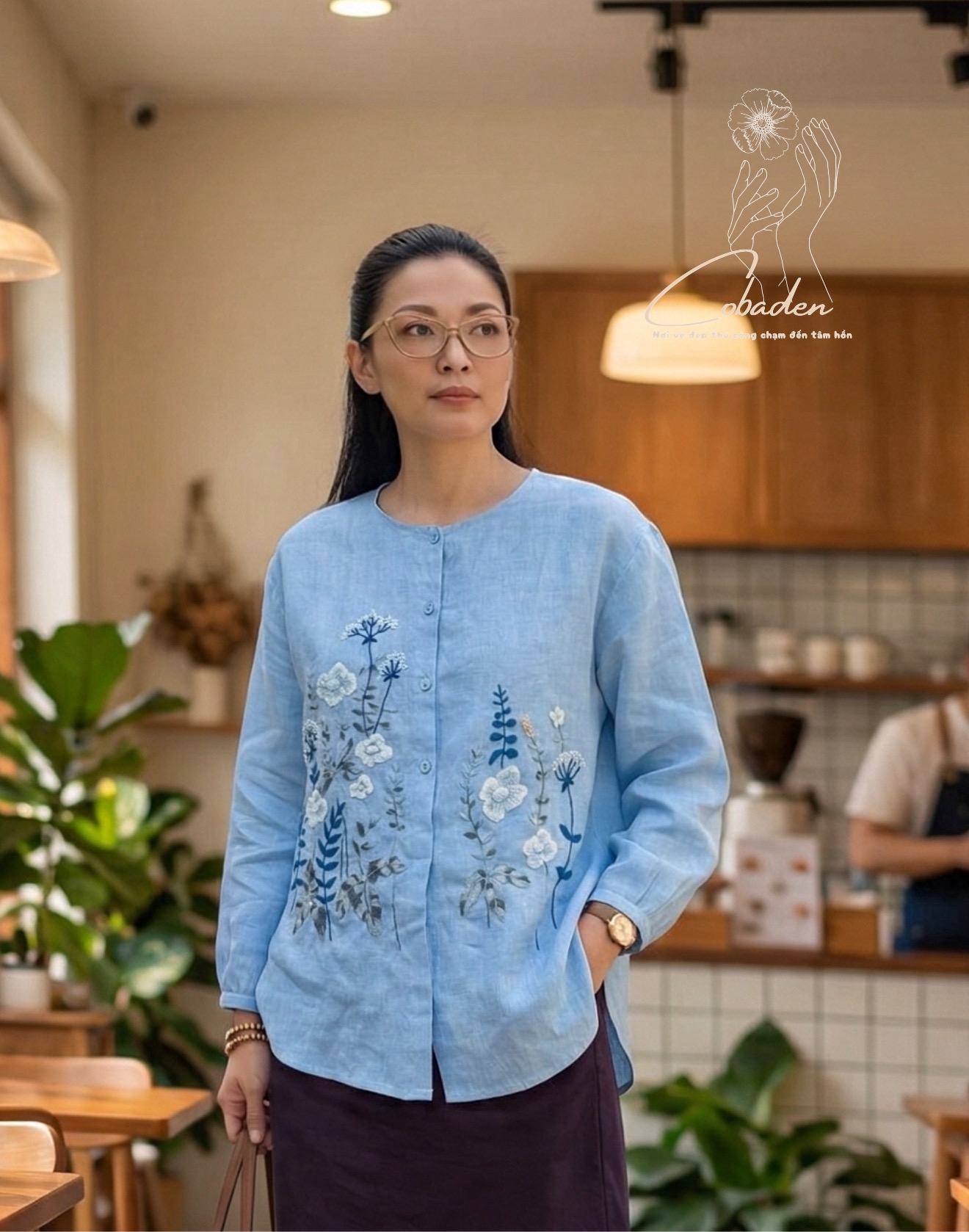 ÁO KIỂU THÊU TAY