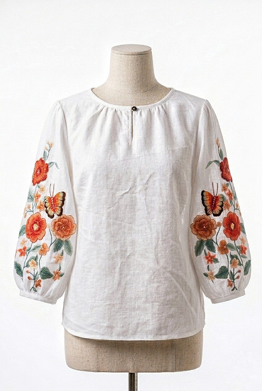 ÁO KIỂU THÊU TAY - LUX